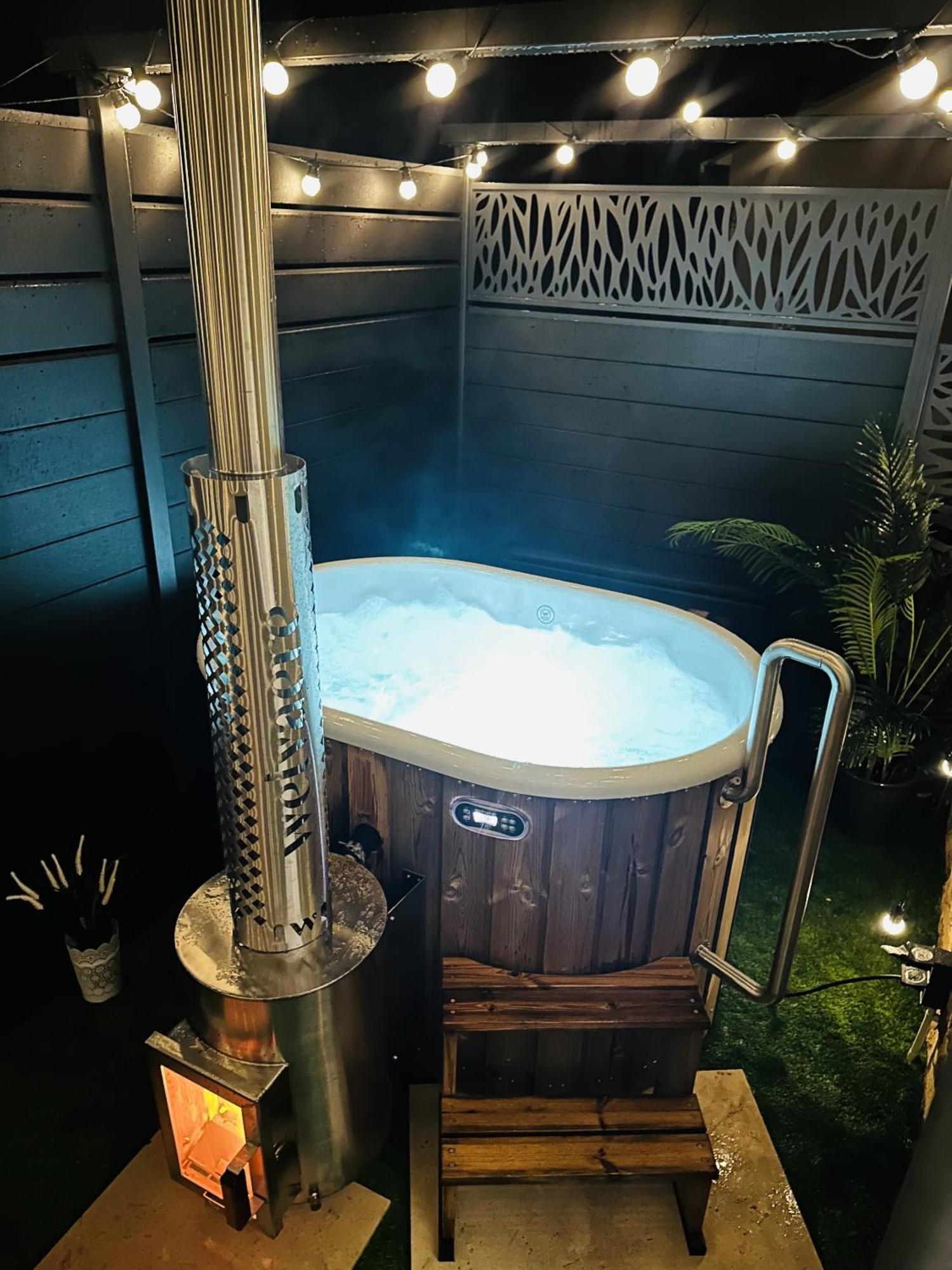 La Cabane Spa Saint-Laurent-d'Andenay 외부 사진